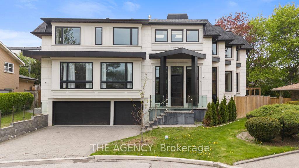 Stunning contemporary custom home in the desirable Newtonbrook neighbourhood.