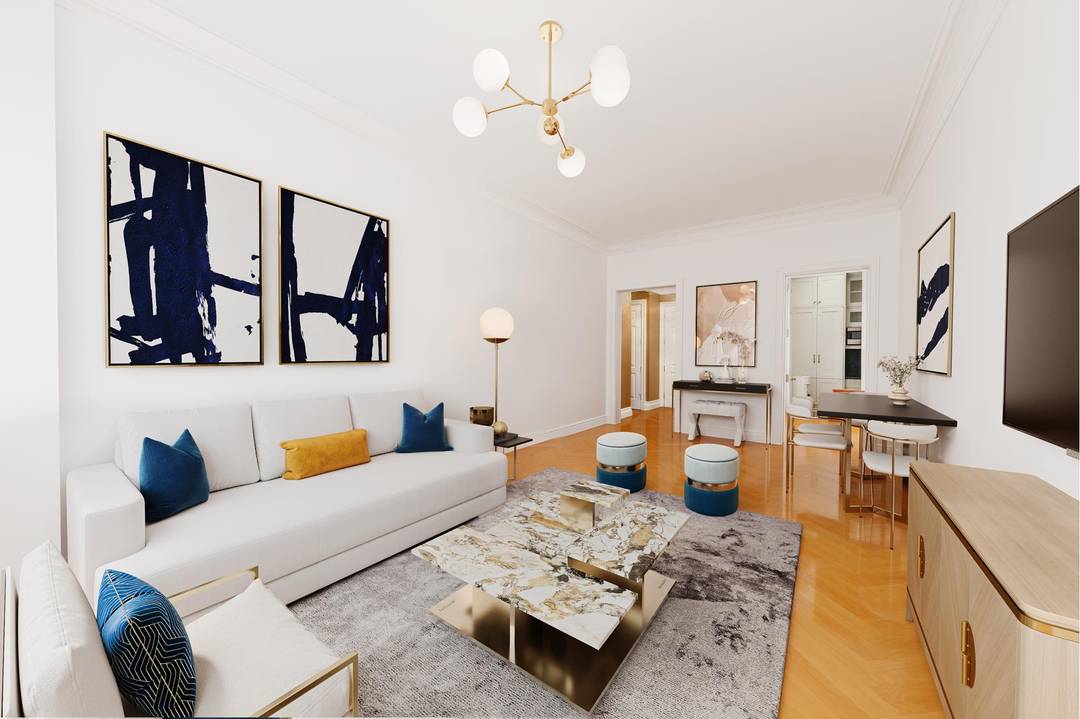 Welcome to Residence 6K, a beautifully appointed 1 bedroom, 1.