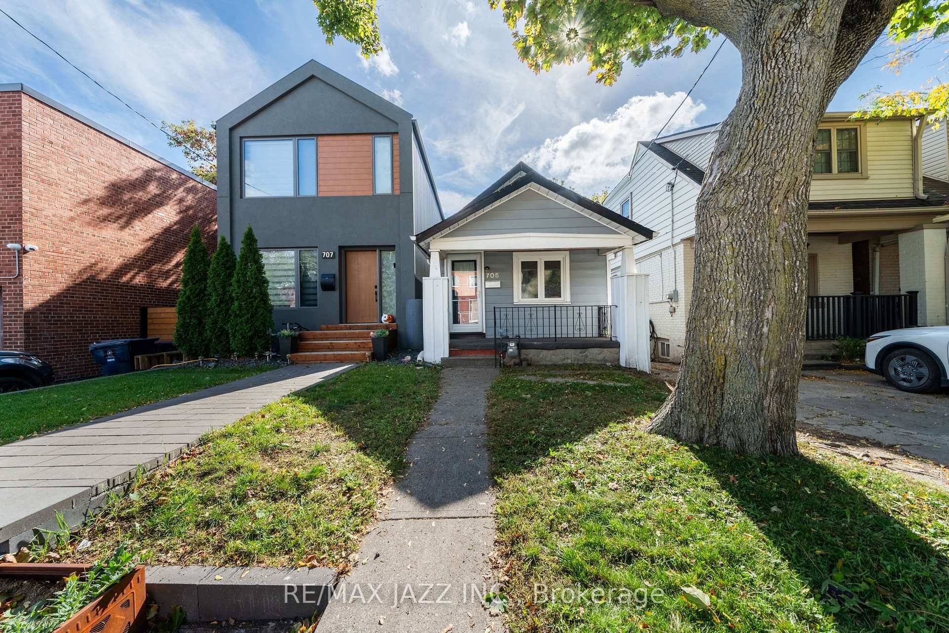 Charming 1 2 bedroom bungalow in sought after Danforth Village East York !