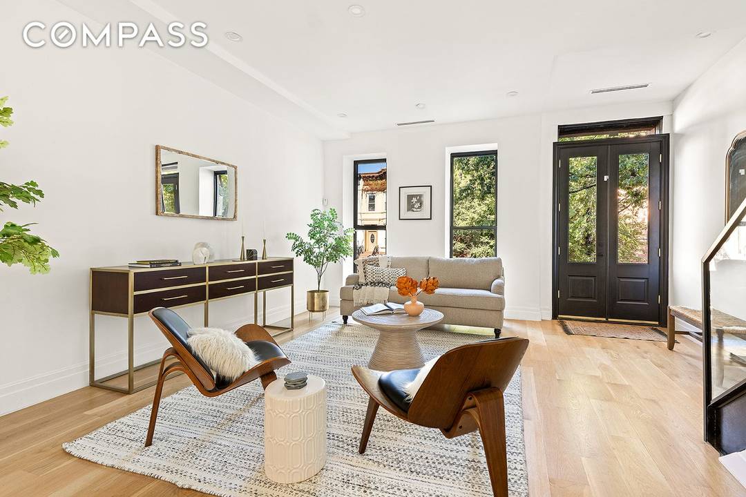 OPEN HOUSE NO APPOINTMENT NEEDED Welcome to 482 Jefferson Avenue, a breathtakingly renovated brownstone where timeless Brooklyn charm meets contemporary luxury.