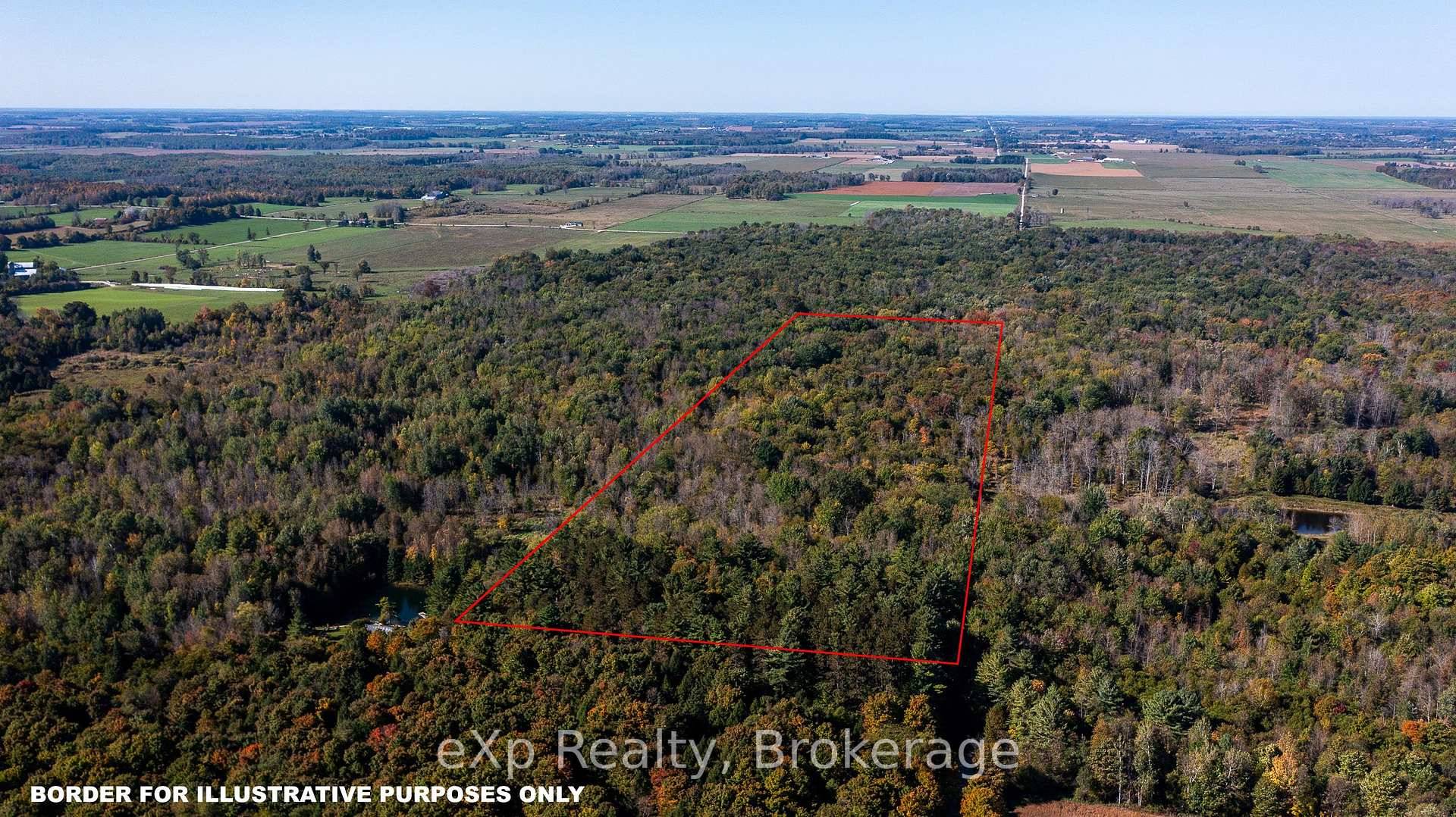 Private and peaceful 25 acre lot tucked away on a quiet dead end road, offering the perfect escape into nature.