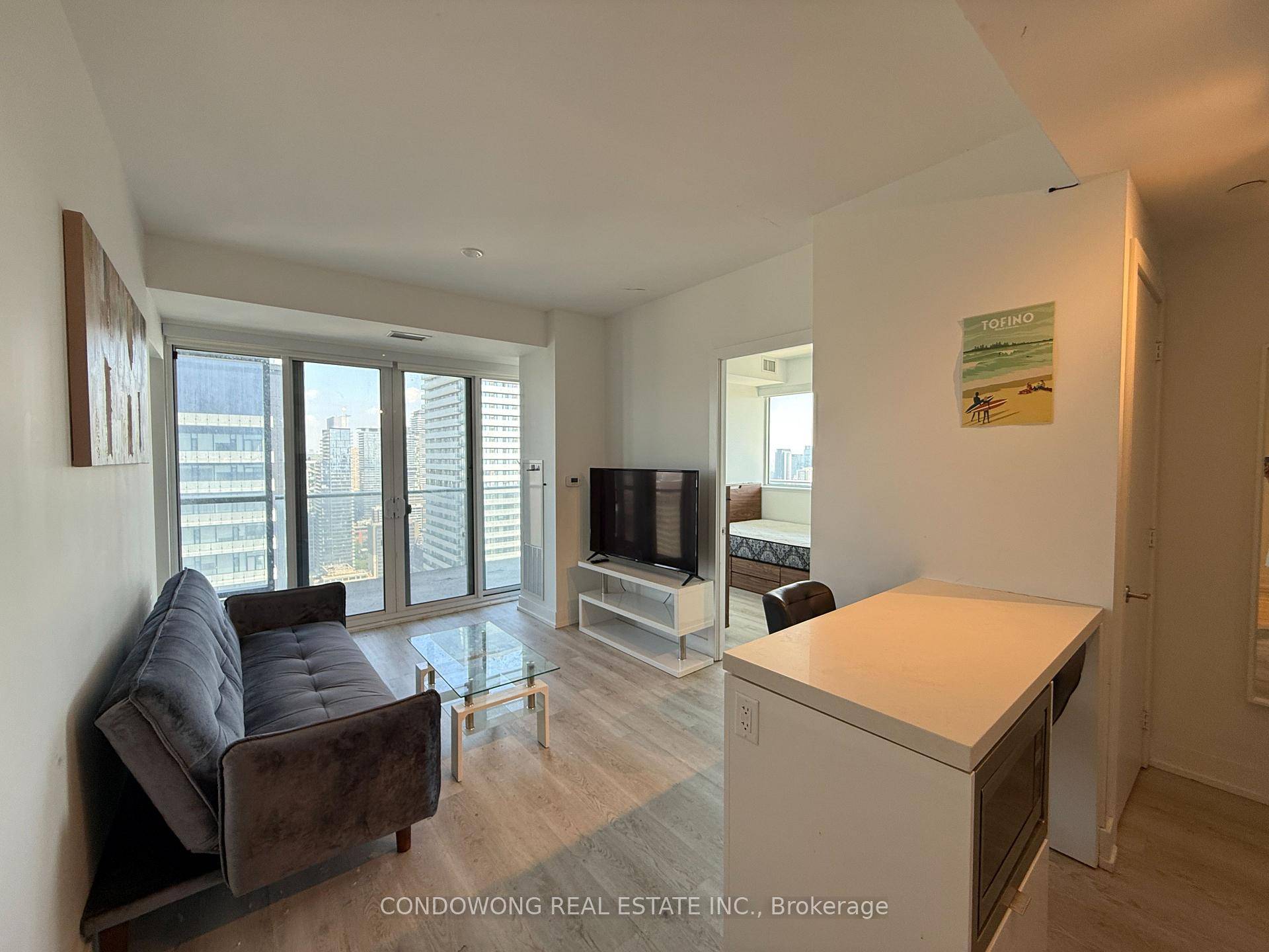 Partially Furnished Two Split Bedrooms With 2 Full Baths.