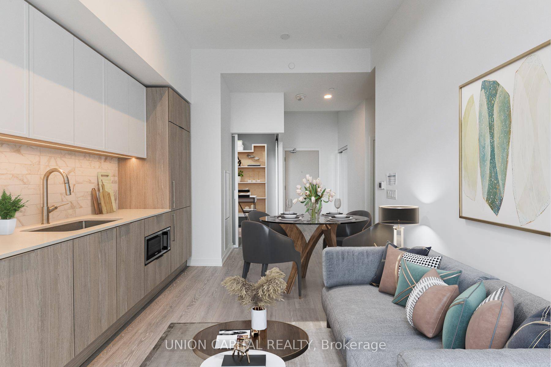 Prestigious Forest Hill location future direct access to the subway, short walk to allamenities, 24 7 concierge Stunning brand new 1 DEN unit with 1 locker !