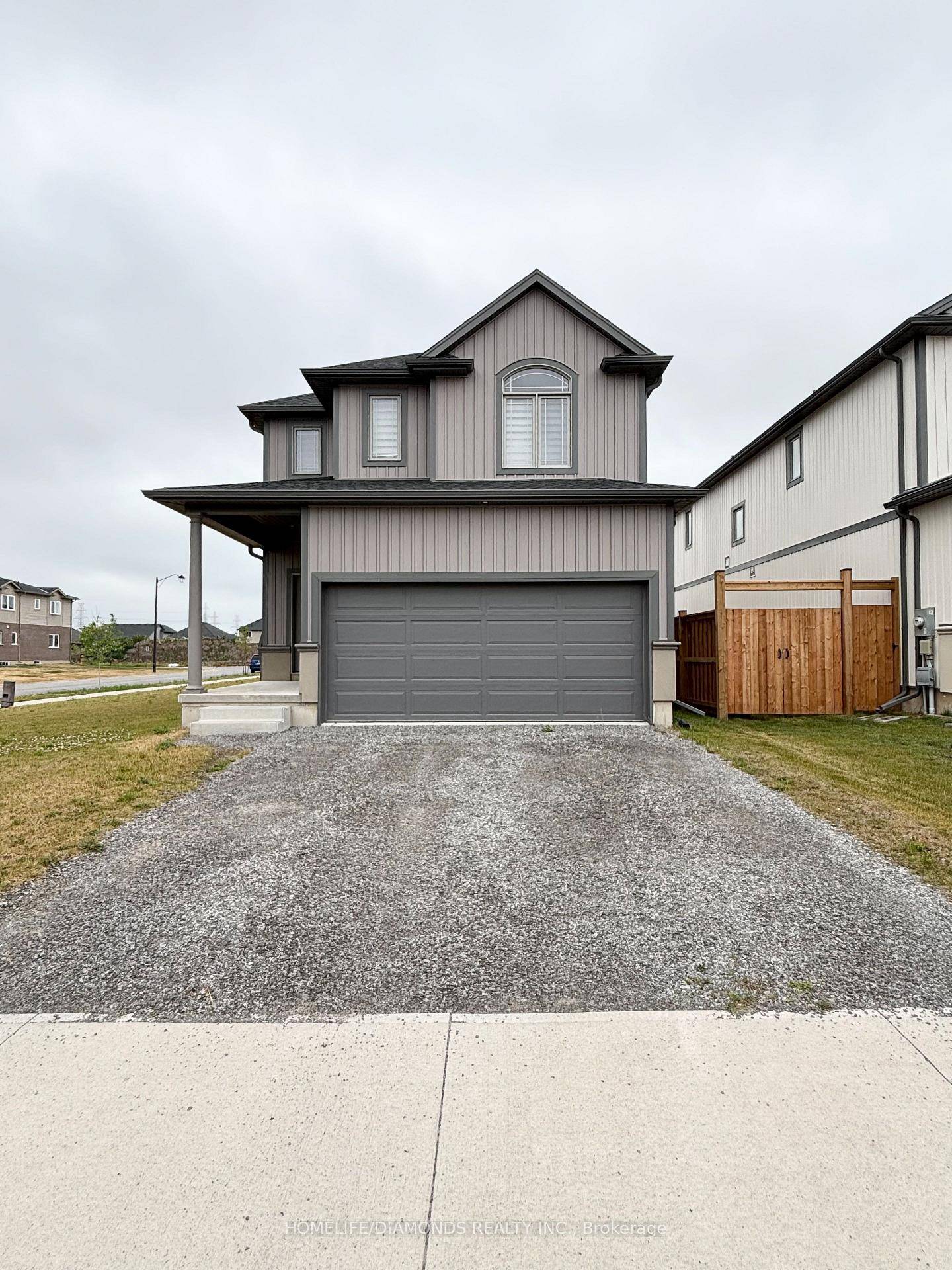 Brand New Never Lived In 3 Bedroom Plus One Detach House For Lease.