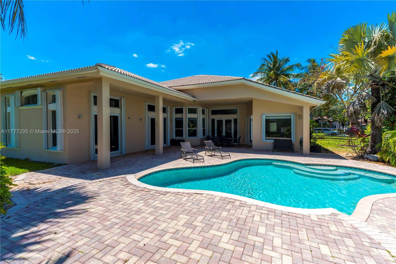 Beautifully situated on a spacious, buildable one acre corner lot, this elegant one story estate home is located in the highly sought after community of Long Lake Ranches.