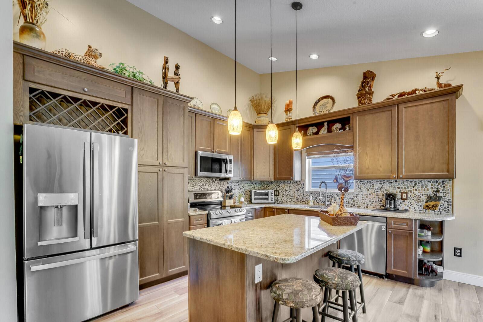Exquisite 3 bedroom 1 converted to office, 2 bath home is being offered in Tree Tops !