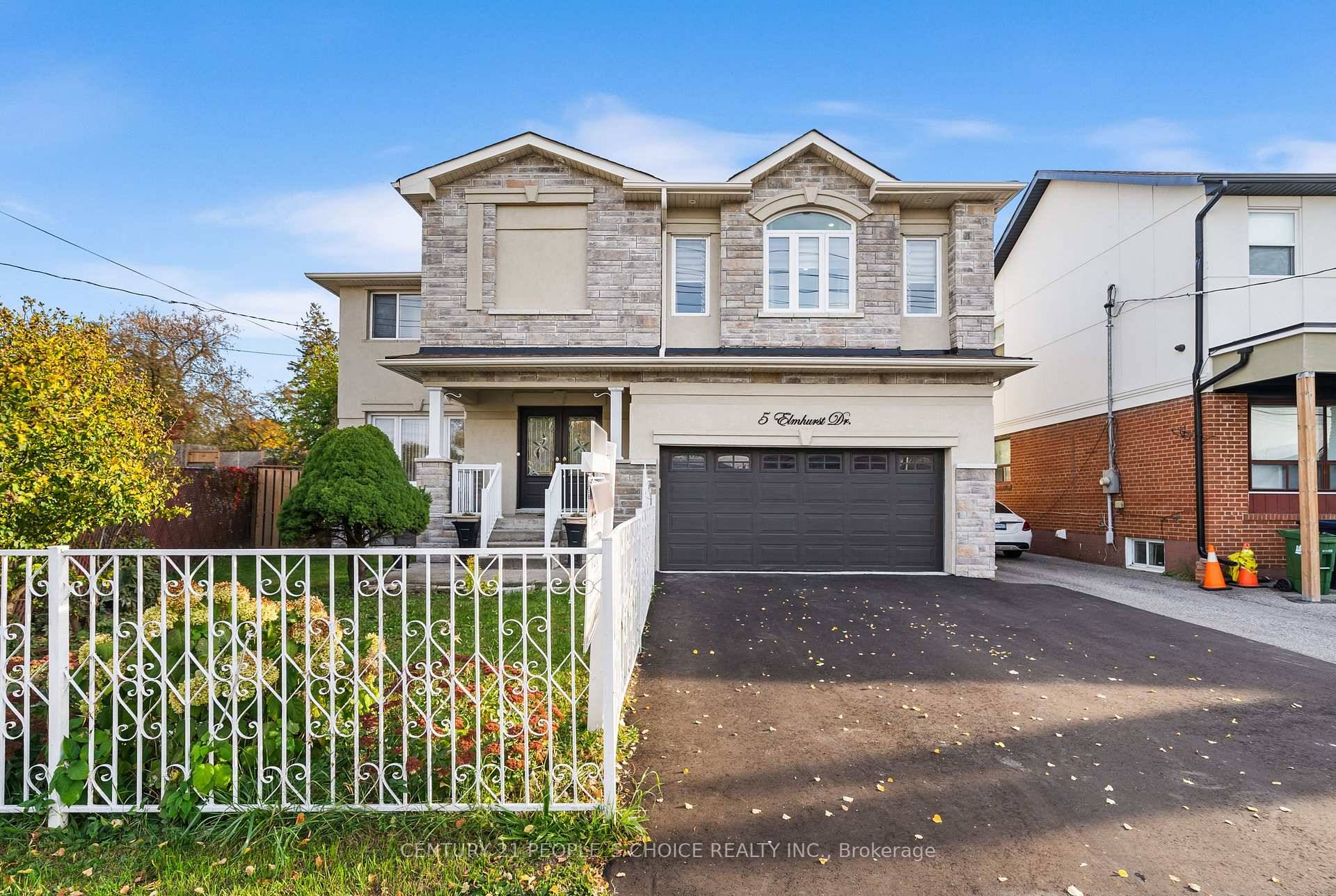 A rare elegant home extensively renovated with recent custom built addition making this home close to 3200 sqft.