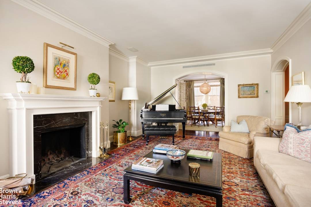 Beautifully appointed and thoughtfully renovated from a classic eight to a seven room residence, this exceptional THIRD floor home overlooks gorgeous Park Avenue and tranquil landscaped gardens !