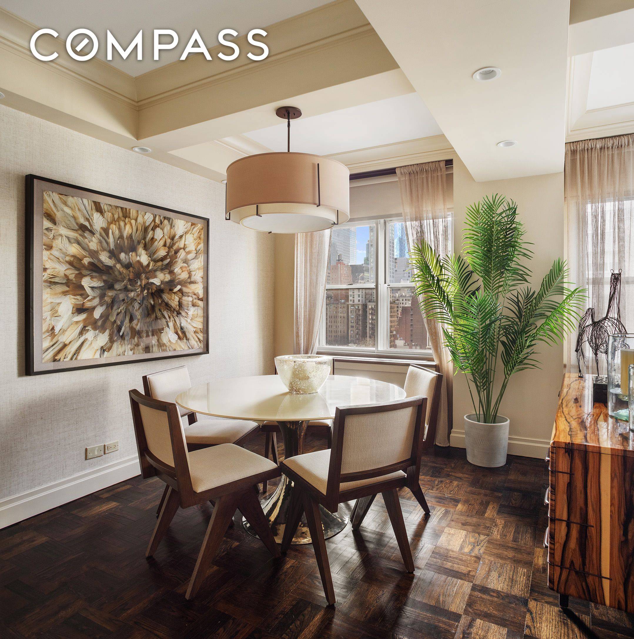 Apartment 14C at 201 East 62nd Street is a spacious and beautiful mint condition 2 bedroom convertible 3BR, 2.