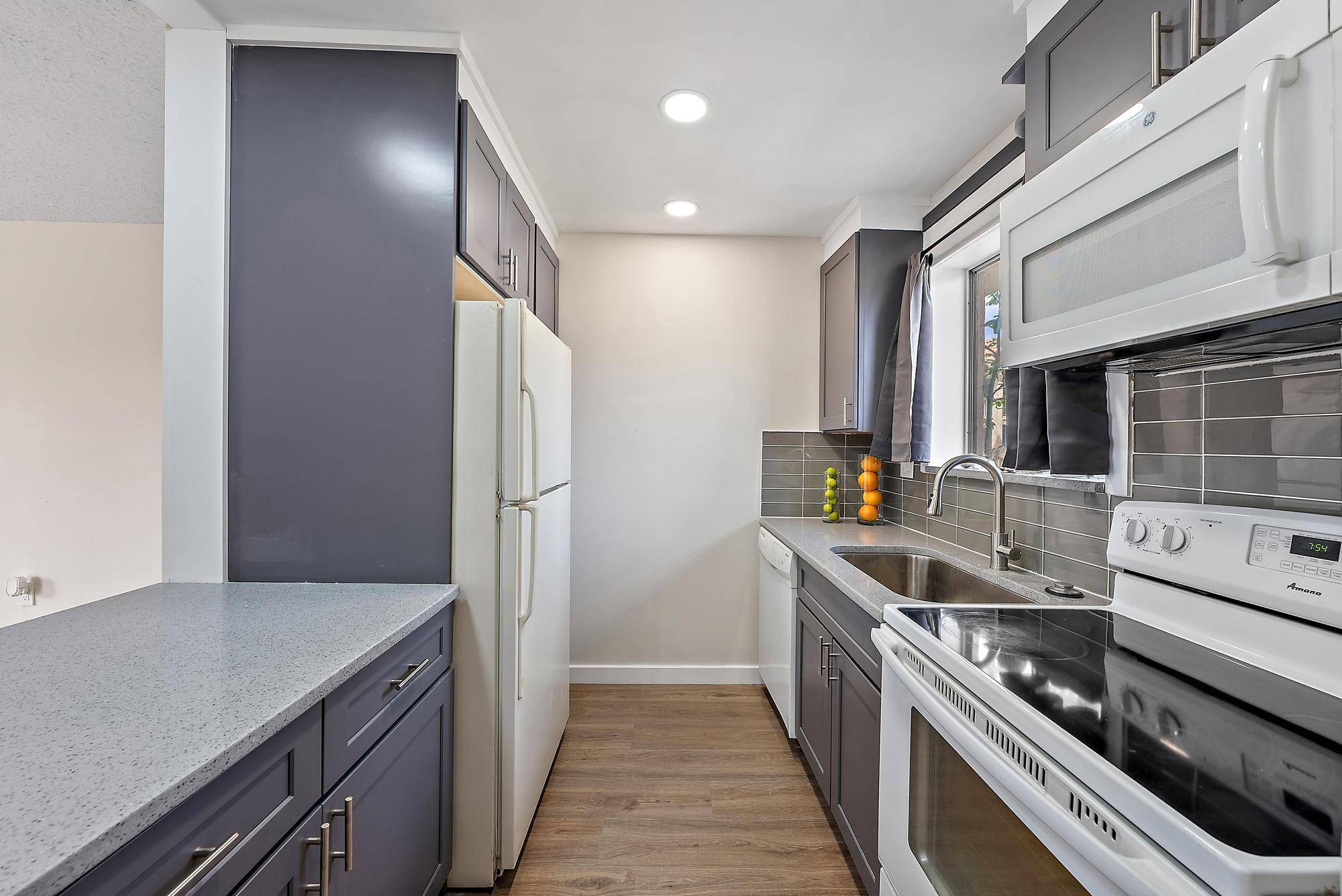This beautifully renovated 1 bedroom, 1 bathroom home offers 616 sq.