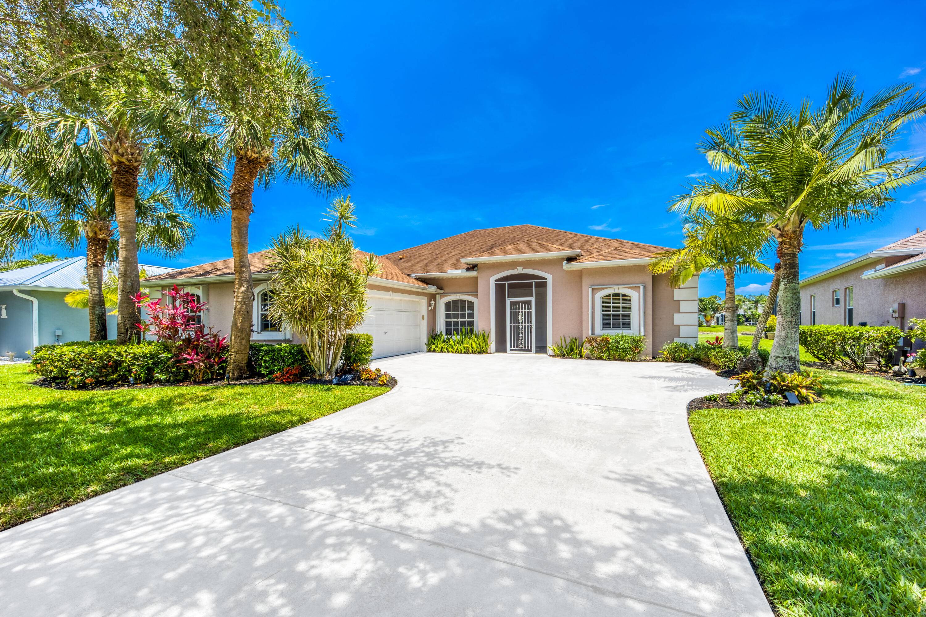 This Stunning, Jensen Beach, Waterfront property offers the epitome of Florida living.