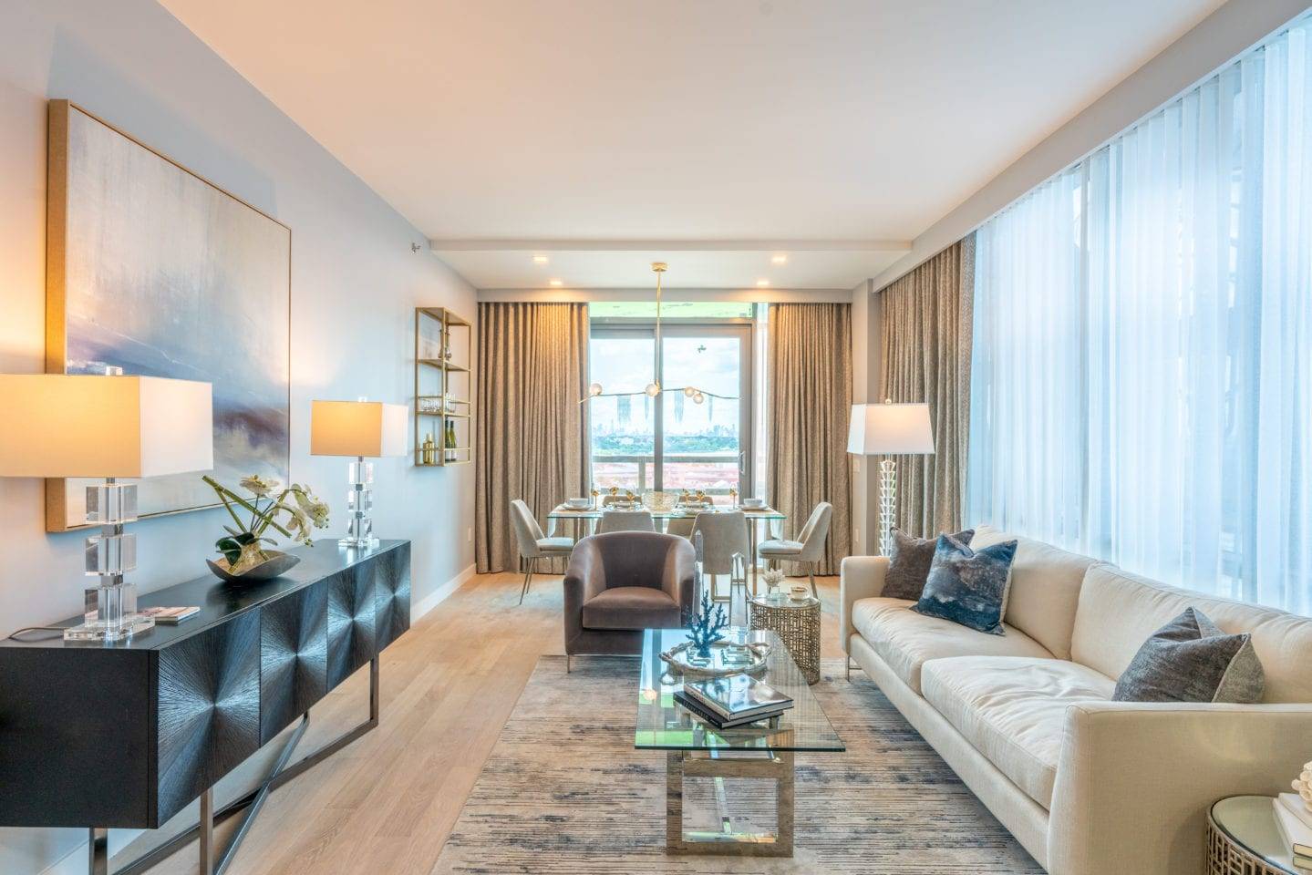 The Farrington is located at 134 37 35th Avenue, one block north of Northern Boulevard, and is in the center of Flushing ?