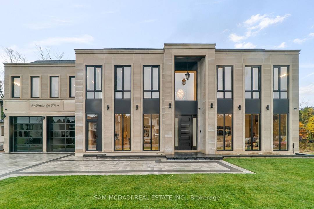 Set within one of Oakville's most distinguished enclaves, 84 Pebbleridge Place is a newly built modern estate that epitomizes architectural artistry and offers over 7, 000 SF of refined living ...