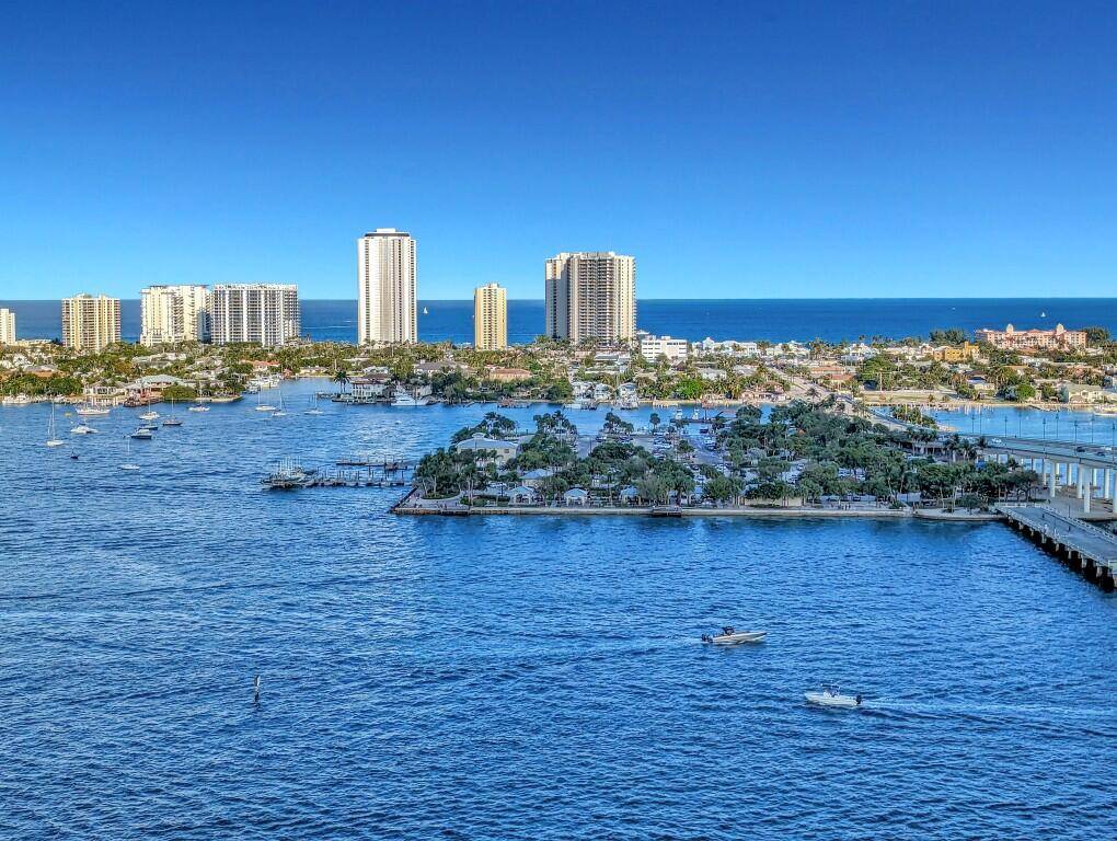 Million dollar ocean and sunrise views from this 10th floor 2BR den, 2BA condo overlooking the Intracoastal.