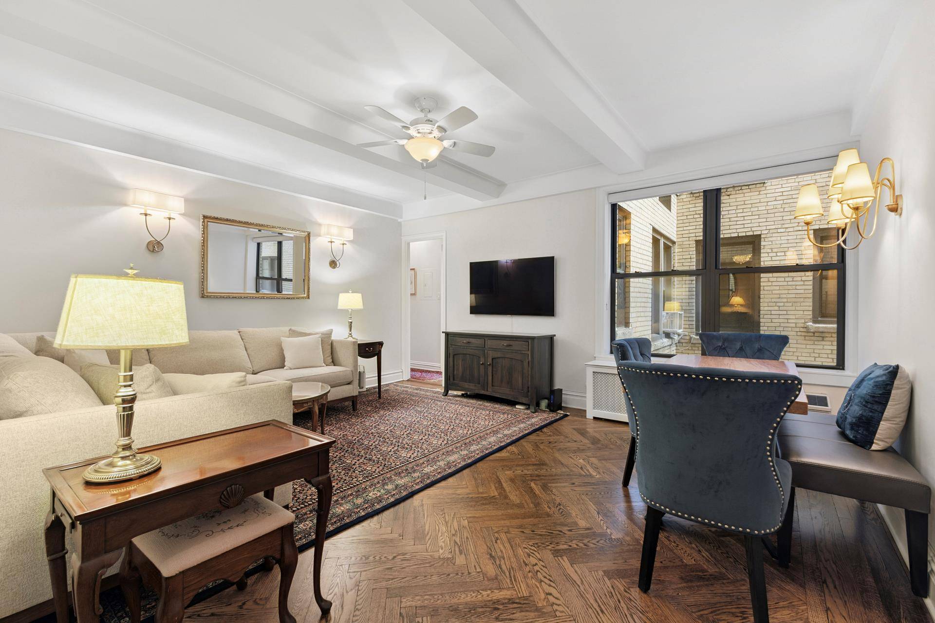 Come home to this beautifully renovated and impeccably maintained prewar one bedroom, one bathroom residence, offering timeless charm with modern upgrades.