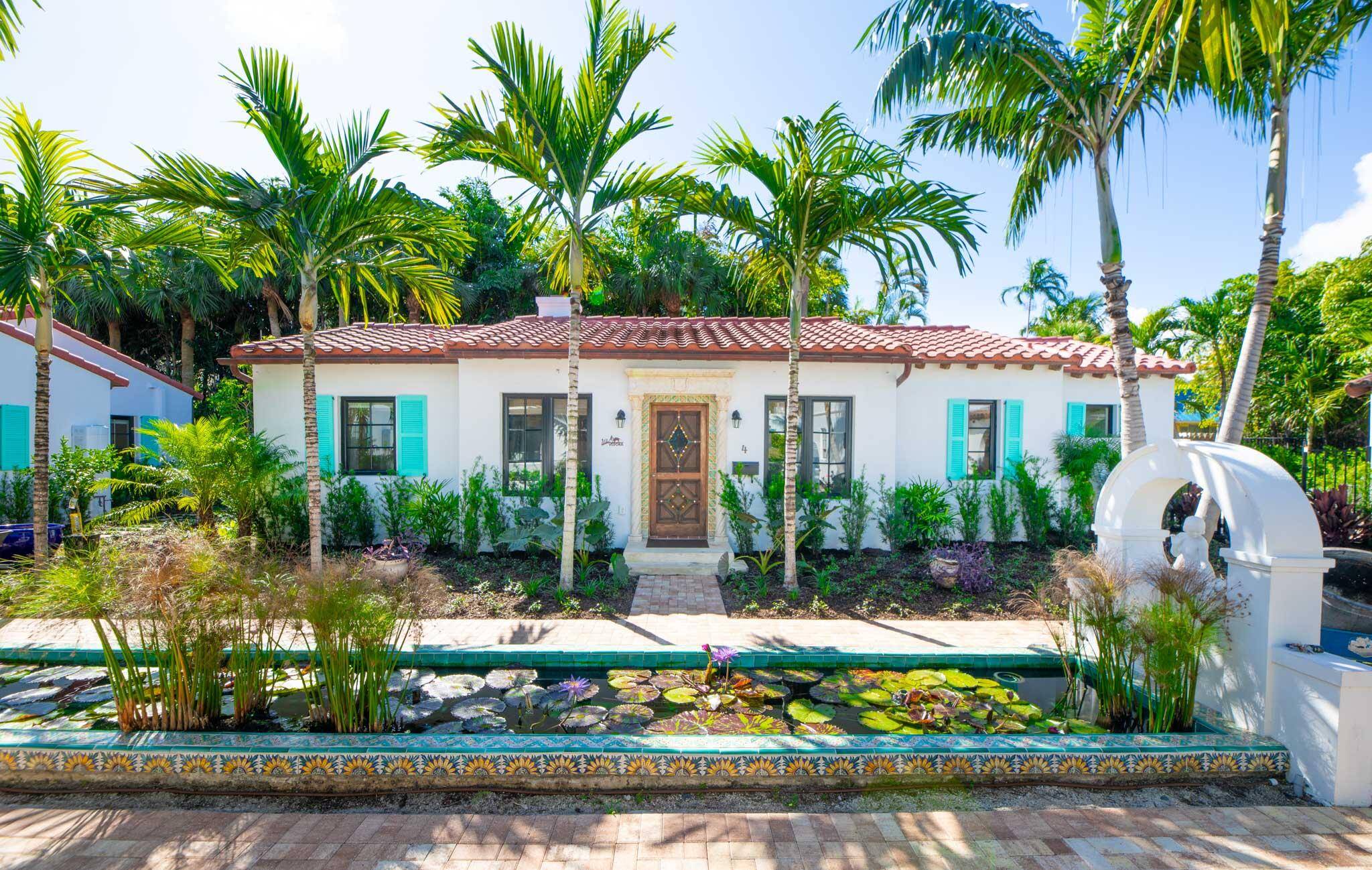 Verona 4 at Marine Way Villas Historic Marina District, Downtown Delray Beach.