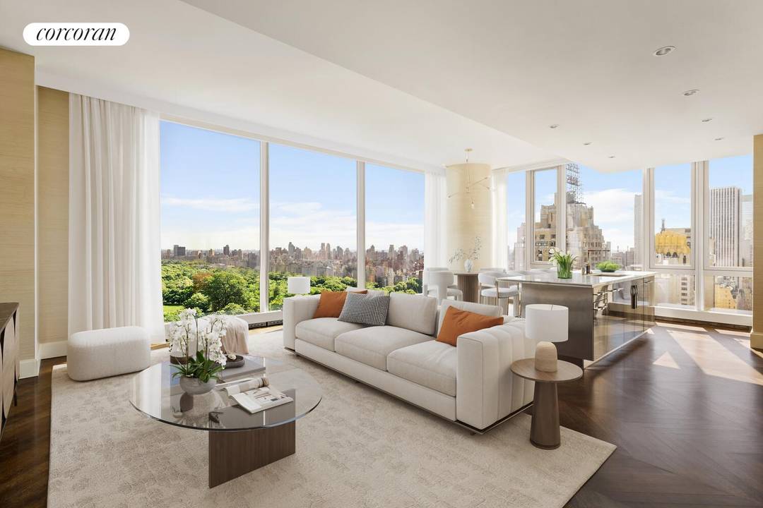 Central Park Tower, Residence 36C Select images have been virtually staged.