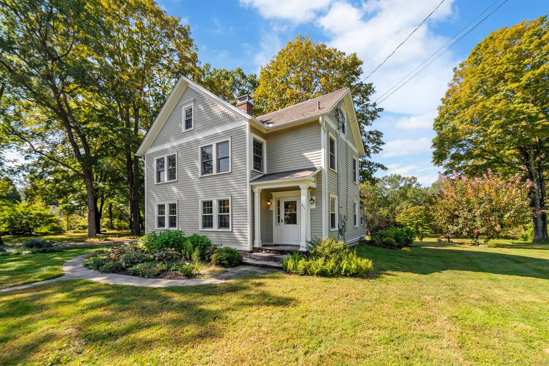 Step back in time w this antique home on a level scenic lot in sought after Litchfield County.