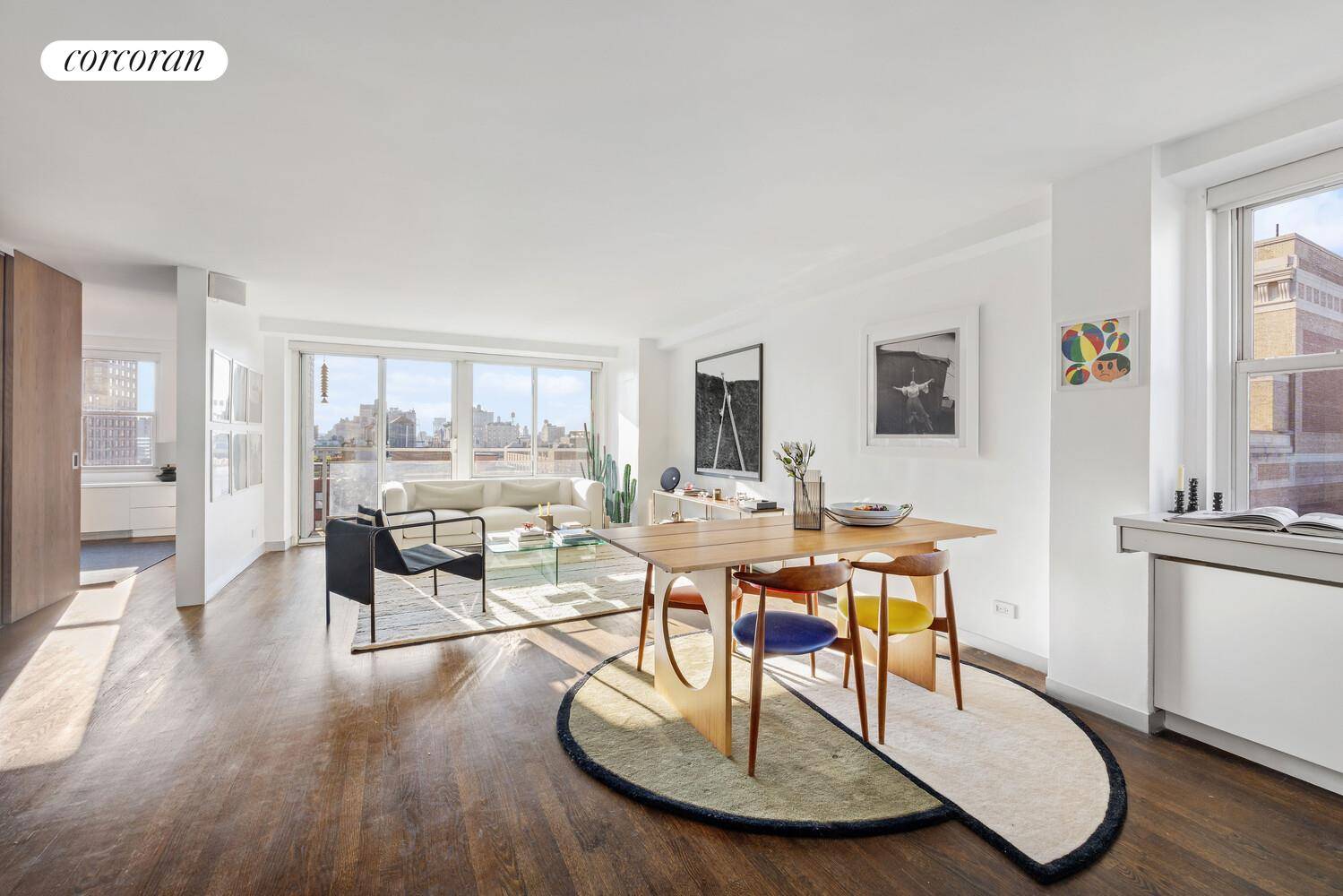 Rarely Available Top Floor 1 Bedroom Home Office with Expansive Terrace and Panoramic Skyline Views Perched on the 22nd floor of the sought after Gramercy Spire, Residence 22A is a ...
