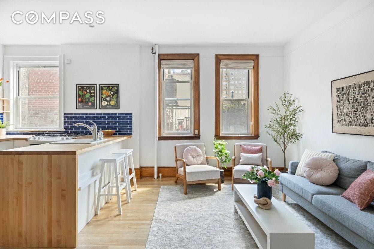 Bright park block two bedroom in the heart of landmarked Park Slope !