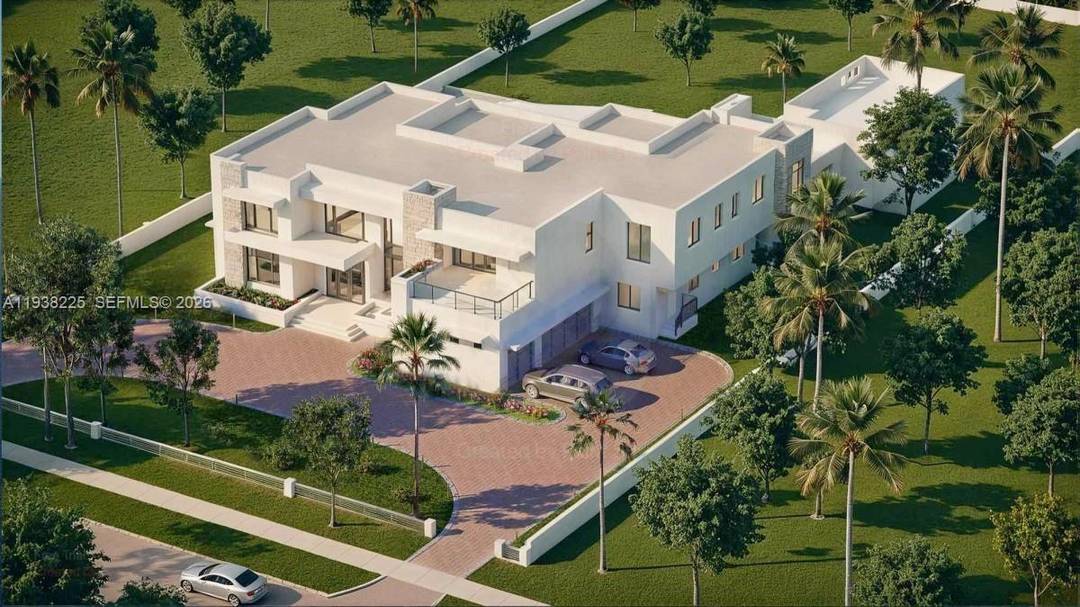 Prime lot in highly desired North Pinecrest with fully Approved Plans for a beautiful 8900 SF contemporary design house.