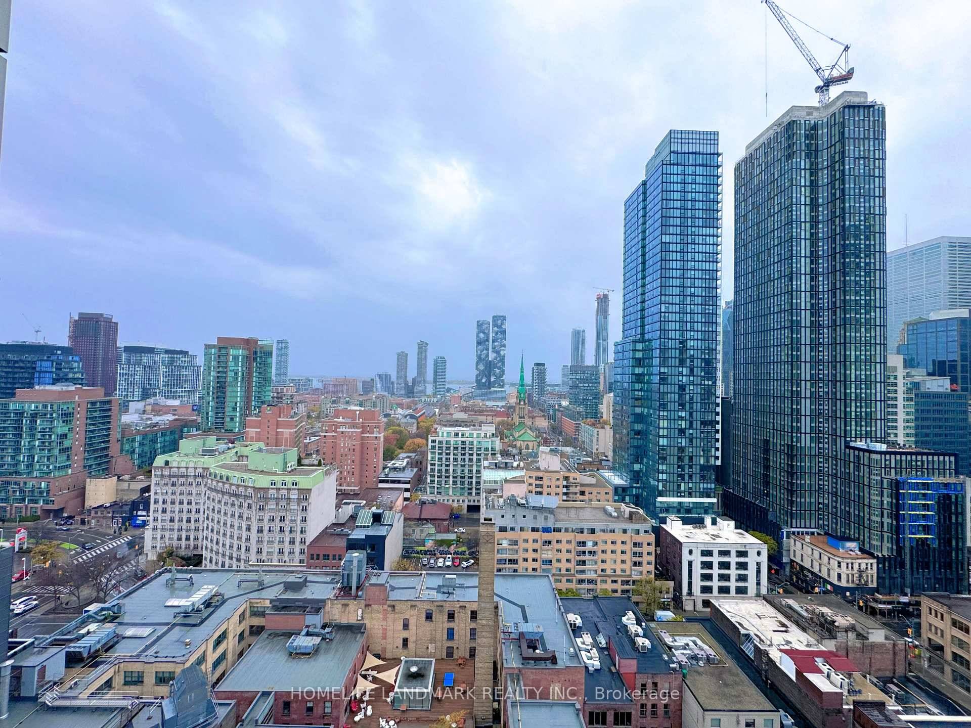 Welcome To This Brand New Never Lived In 1 Bedroom, 1 Bathroom Suite At 88 Queen St E With And Unobstructed South facing Views Of Lake And Toronto's Cty Skyline ...