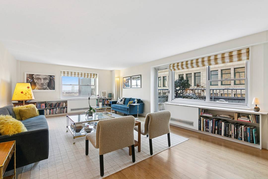 A Rare Greenwich Village Four Bedroom Residence with Open Sky Terrace and Triple Exposures Apartment 19B at 70 East 10th Street is a rare, sun filled true four bedroom residence ...