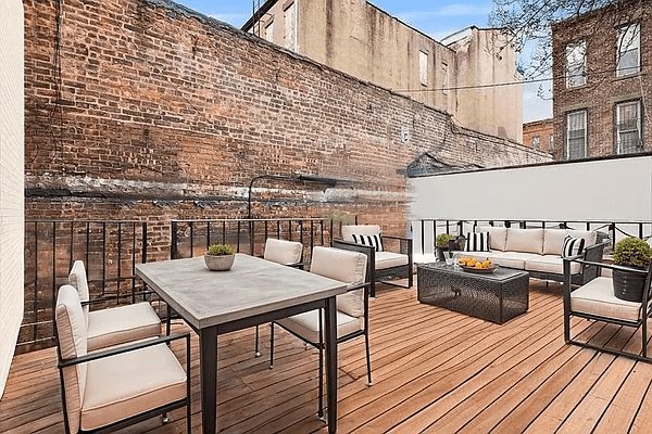 Beautiful One Bedroom with Home Office amp ; Private Backyard in Prime Bed Stuy Located on a quiet, tree lined block in classic Bedford Stuyvesant, this meticulously restored brownstone duplex ...