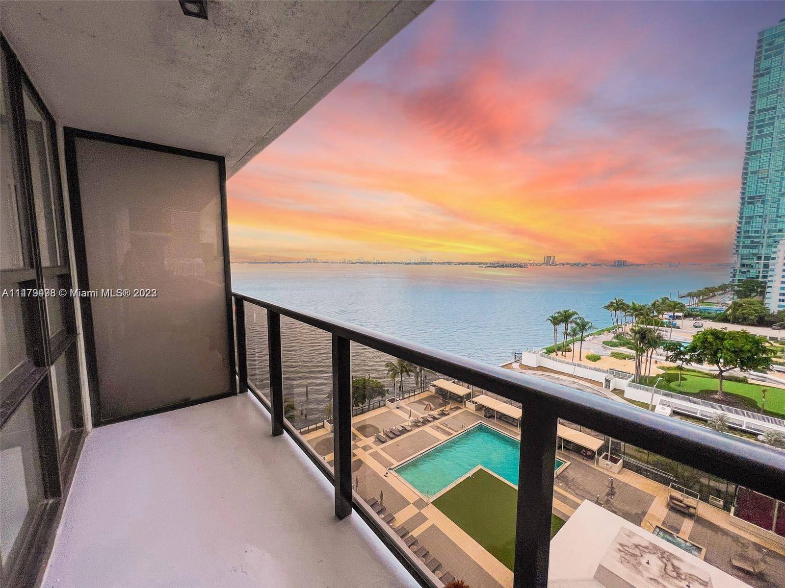 Renovated water view unit.