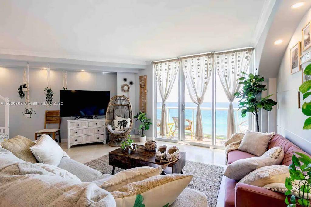 A resort style condo on the famous Hollywood Beach comes with no rental restrictions, allowing you to lease or rent year round !