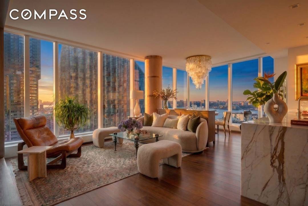 One West End Residence 19J Corner Two Bedroom with Hudson River Views The most technologically advanced and meticulously upgraded residence in the building.