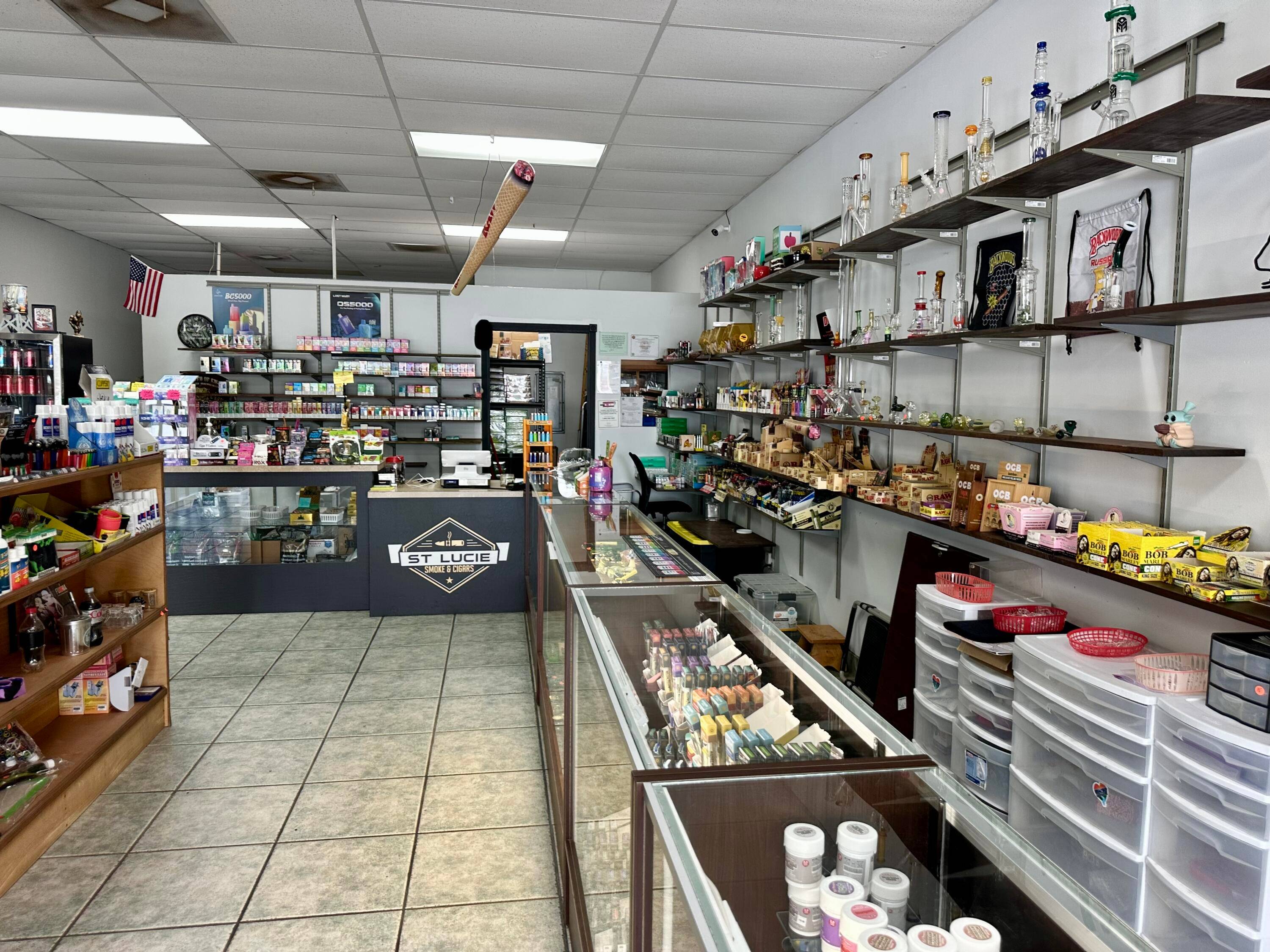 Successful smoke shop for sale in a great location.