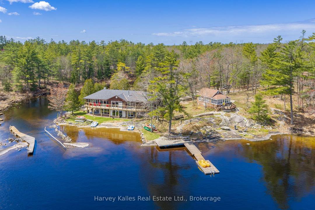 Where boutique lodge vibes meet laid back adventure, this extraordinary Tea Lake compound offers a rare opportunity to own not one, but 3 fully equipped waterfront cottages on a spectacular ...