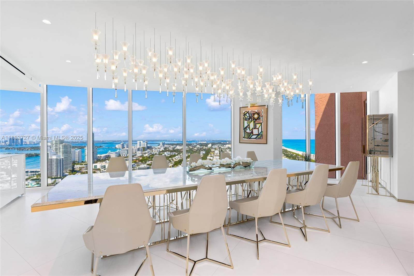 Experience the pinnacle of luxury in this tri level penthouse atop the highly coveted Portofino Towers.
