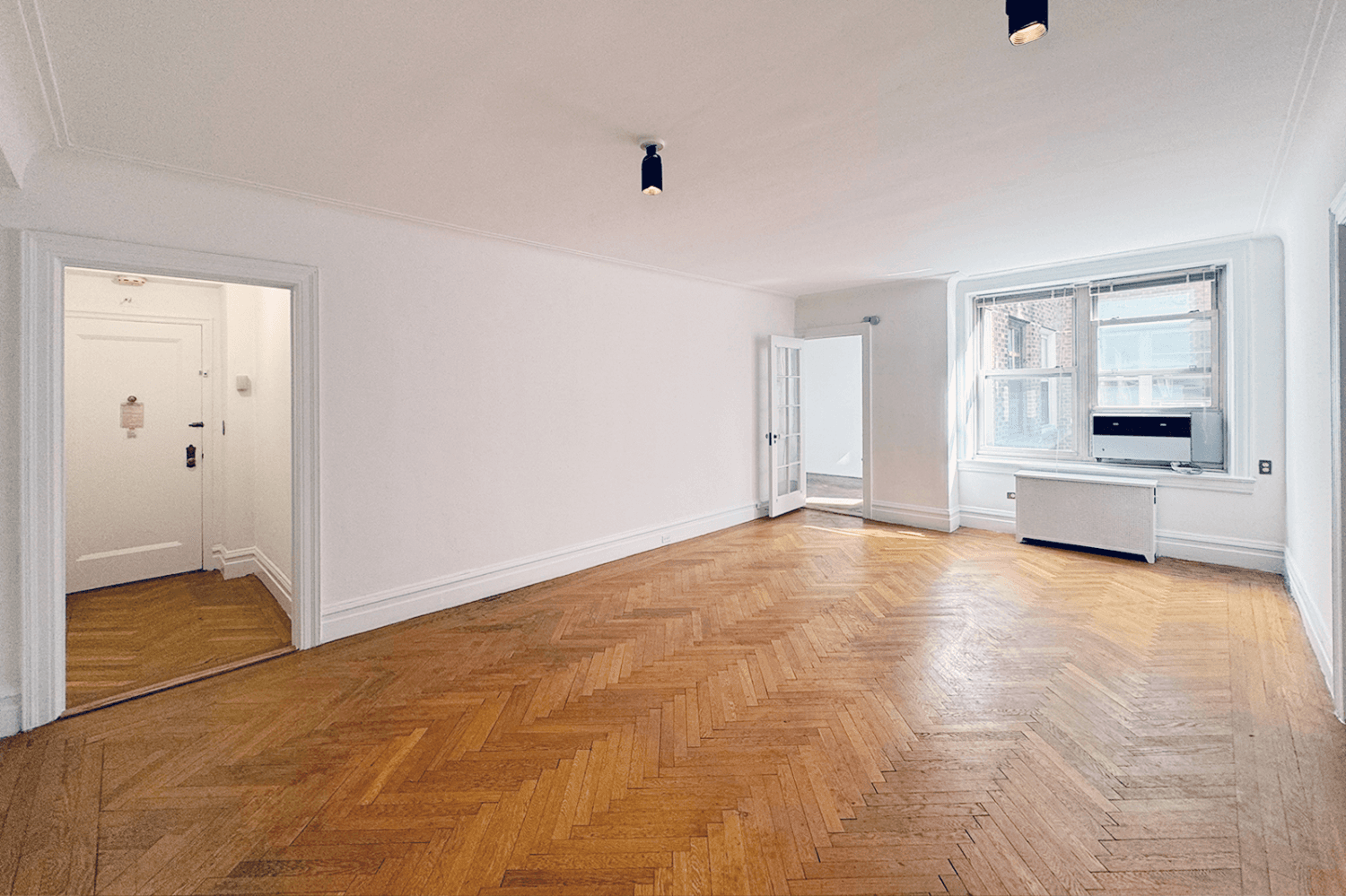 Welcome to this expansive 1 bedroom, 1 bath gem, located in an elegant cooperative on the Southern tip of Morningside Heights.