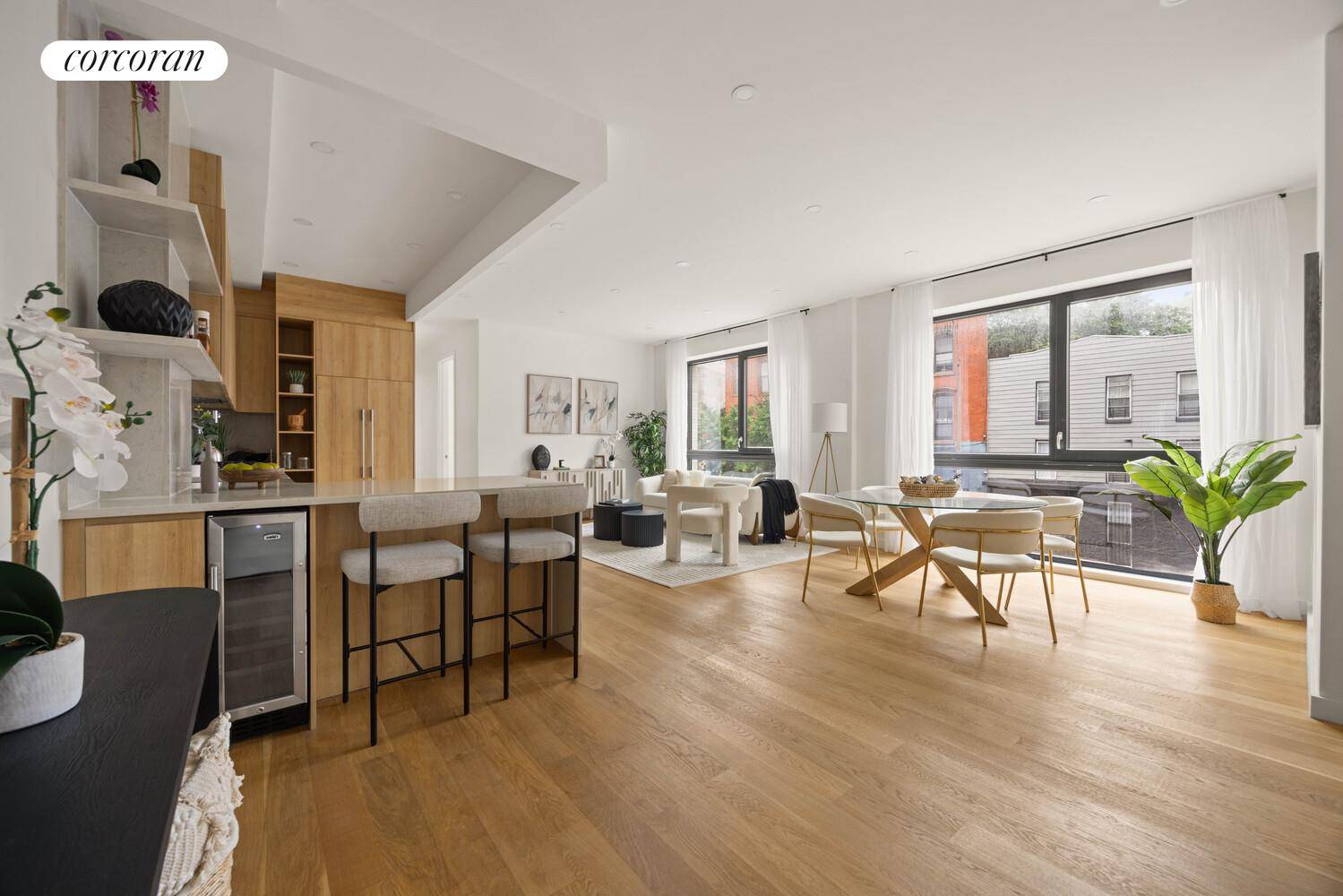 Introducing a stunning new residence at 658 Washington Avenue a boutique condominium in the heart of Prospect Heights offering thoughtfully designed modern living with elevated finishes and private outdoor space.