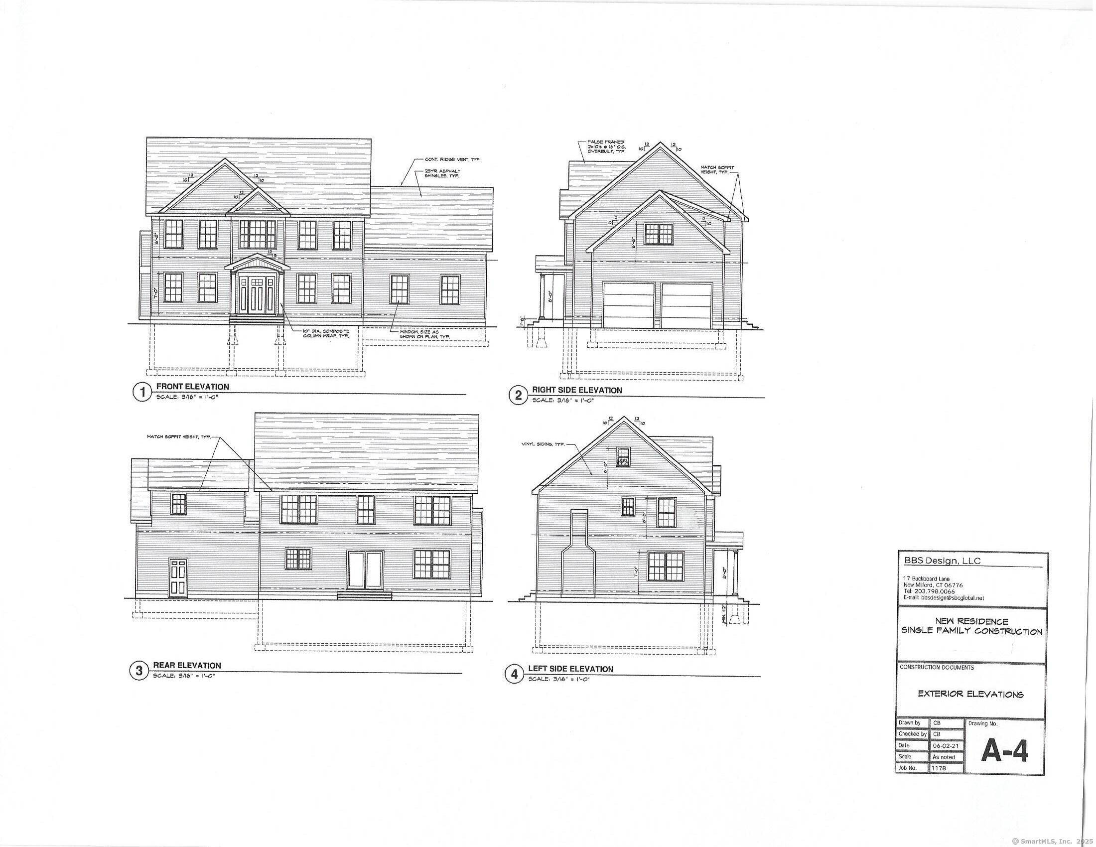 New Construction Colonial 2 Autumns Way, Brookfield, CT Offered by a quality custom builder, this to be built 4 bedroom, 2.