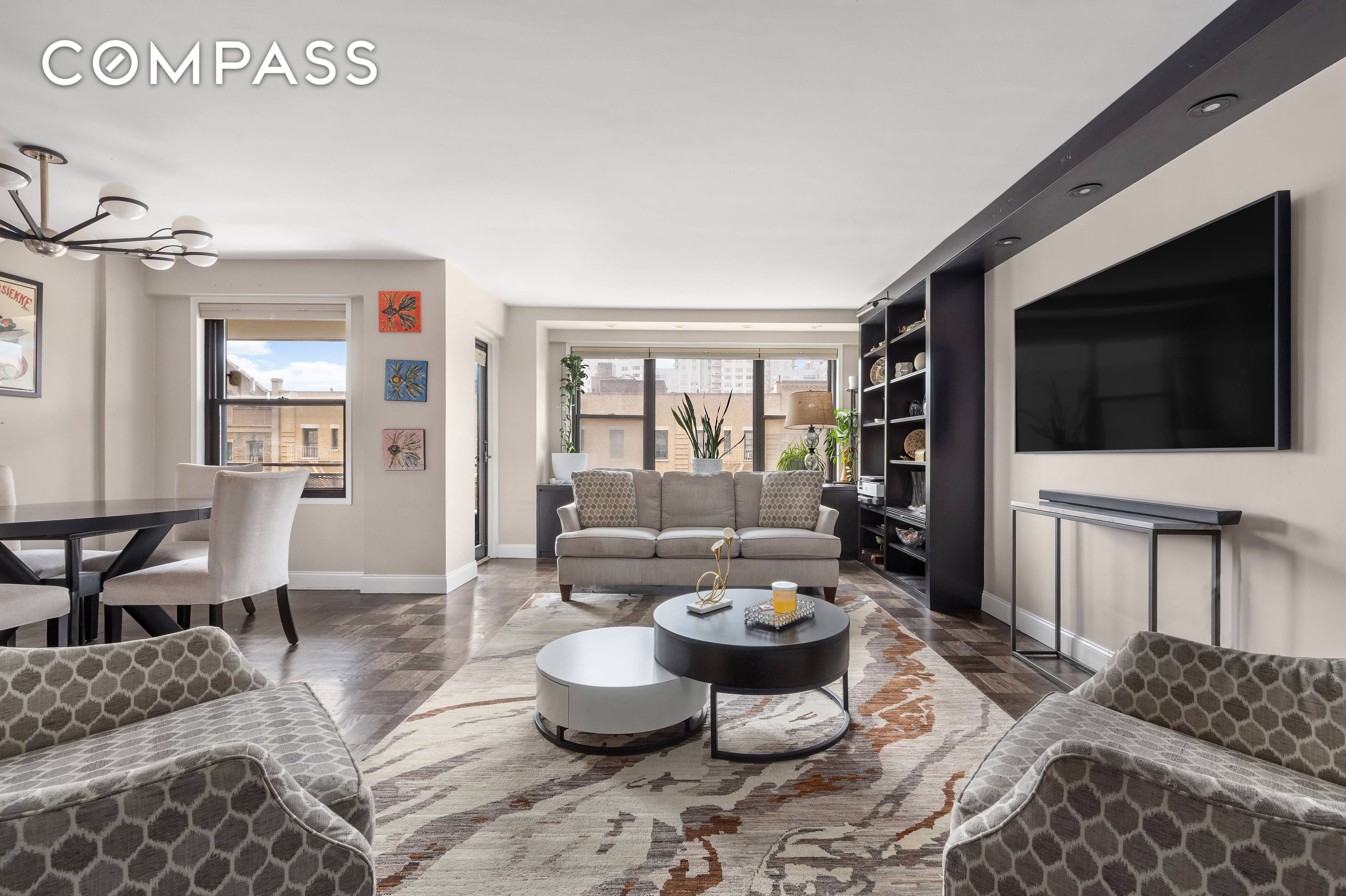 Discover this sun filled classic Upper East Side 2 bedroom, 2 bathroom home with a south facing balcony, offering the perfect blend of space, tranquility, and stunning craftsmanship, ideal for ...
