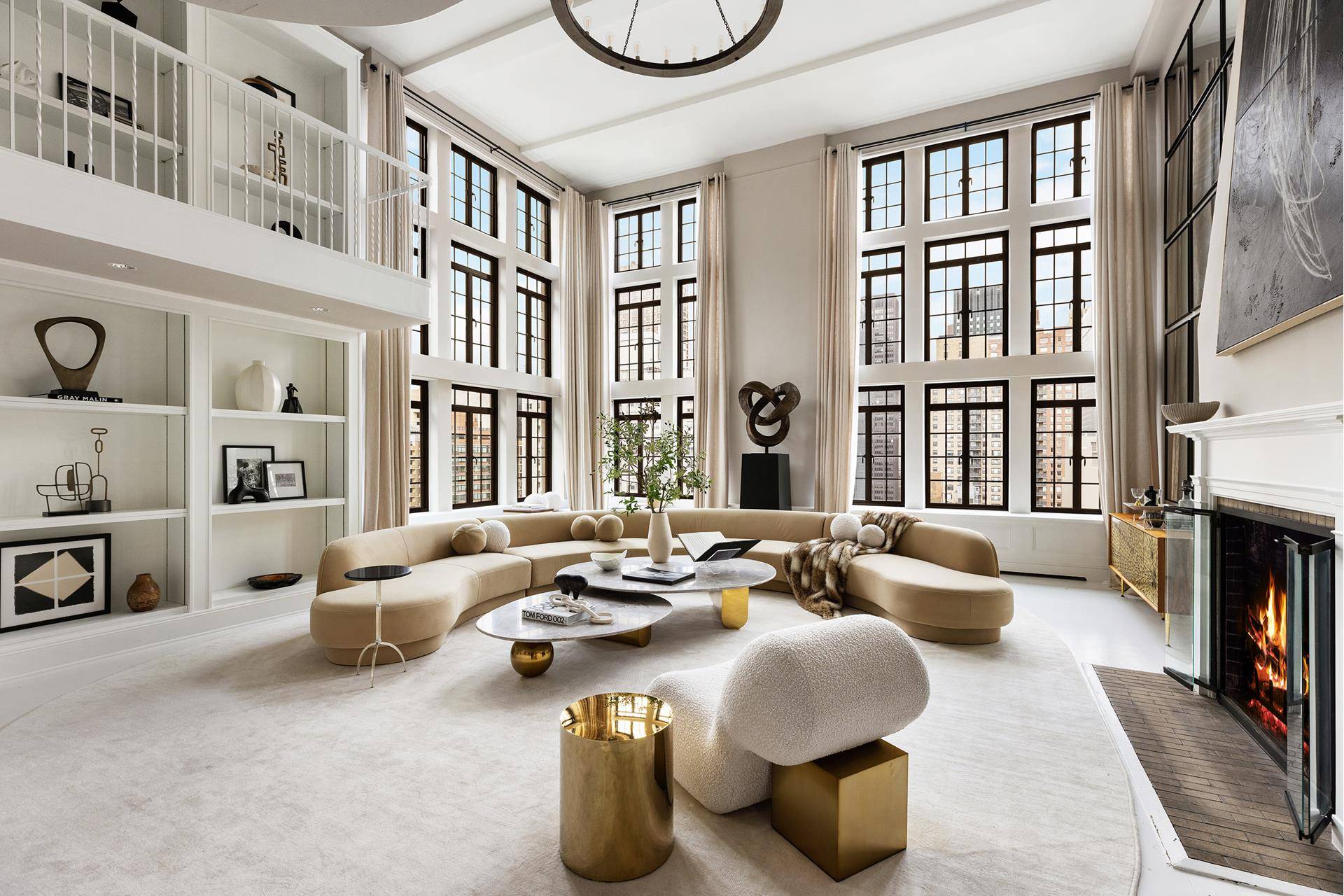 The Crown Jewel of Tudor City An Ethereal Penthouse Beyond Compare Perched atop Tudor City's iconic towers, this breathtaking penthouse is a Gothic masterpiece that seamlessly combines cinematic grandeur with ...