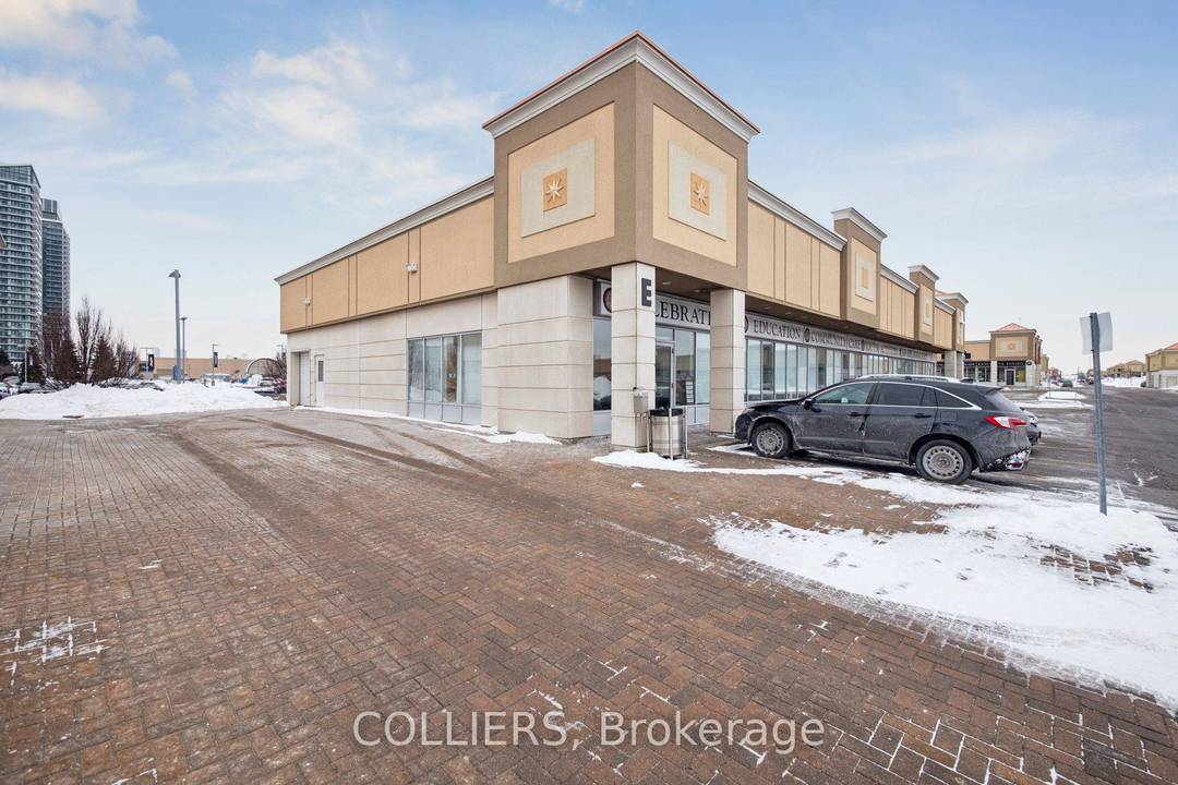 Prime 8, 204 sq ft retail condo at Jane Street and Rutherford Road in Vaughan, with excellent visibility.