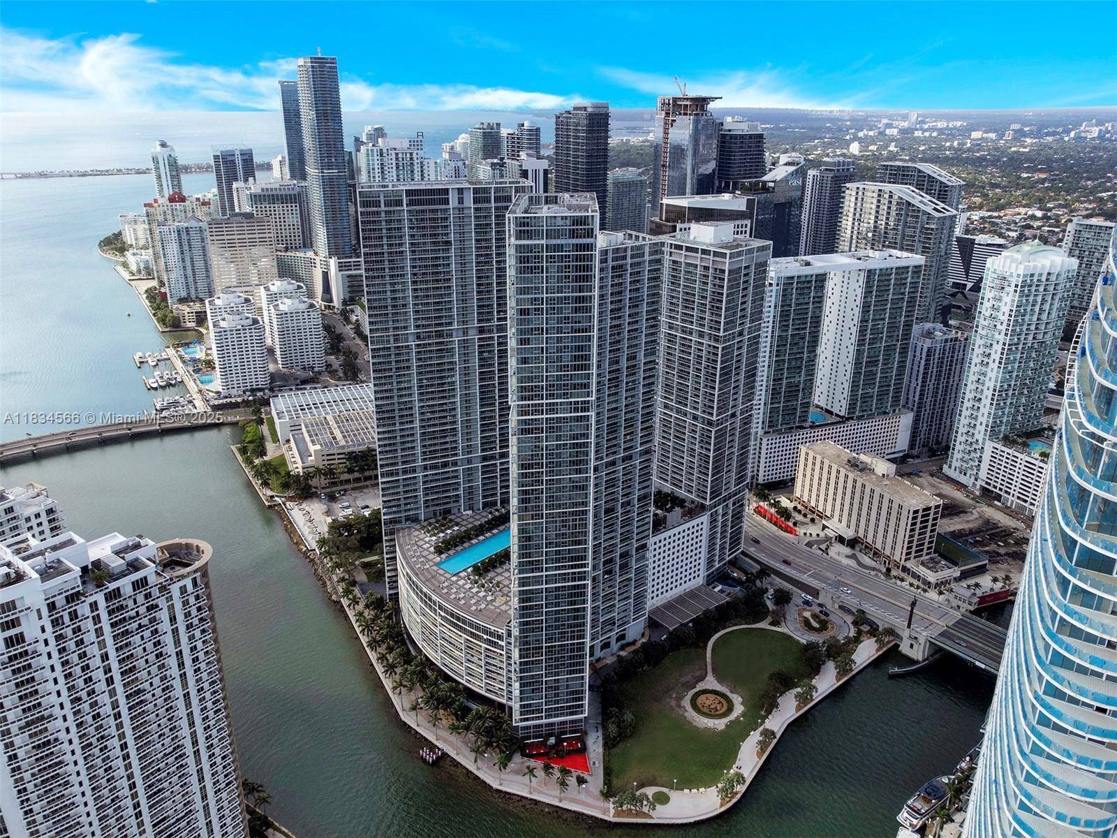 Located in the heart of Brickell with magnificent Ocean and Bay views from every room.