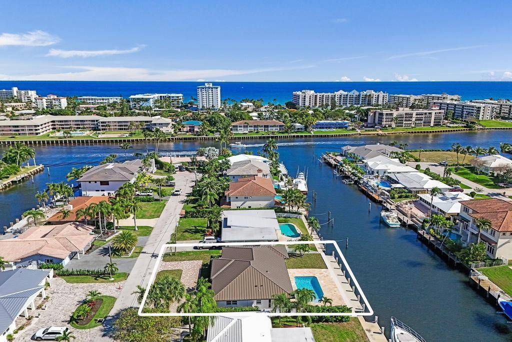 Fully renovated waterfront home and true boater s dream, ideally positioned on a desirable canal with quick Intracoastal access.