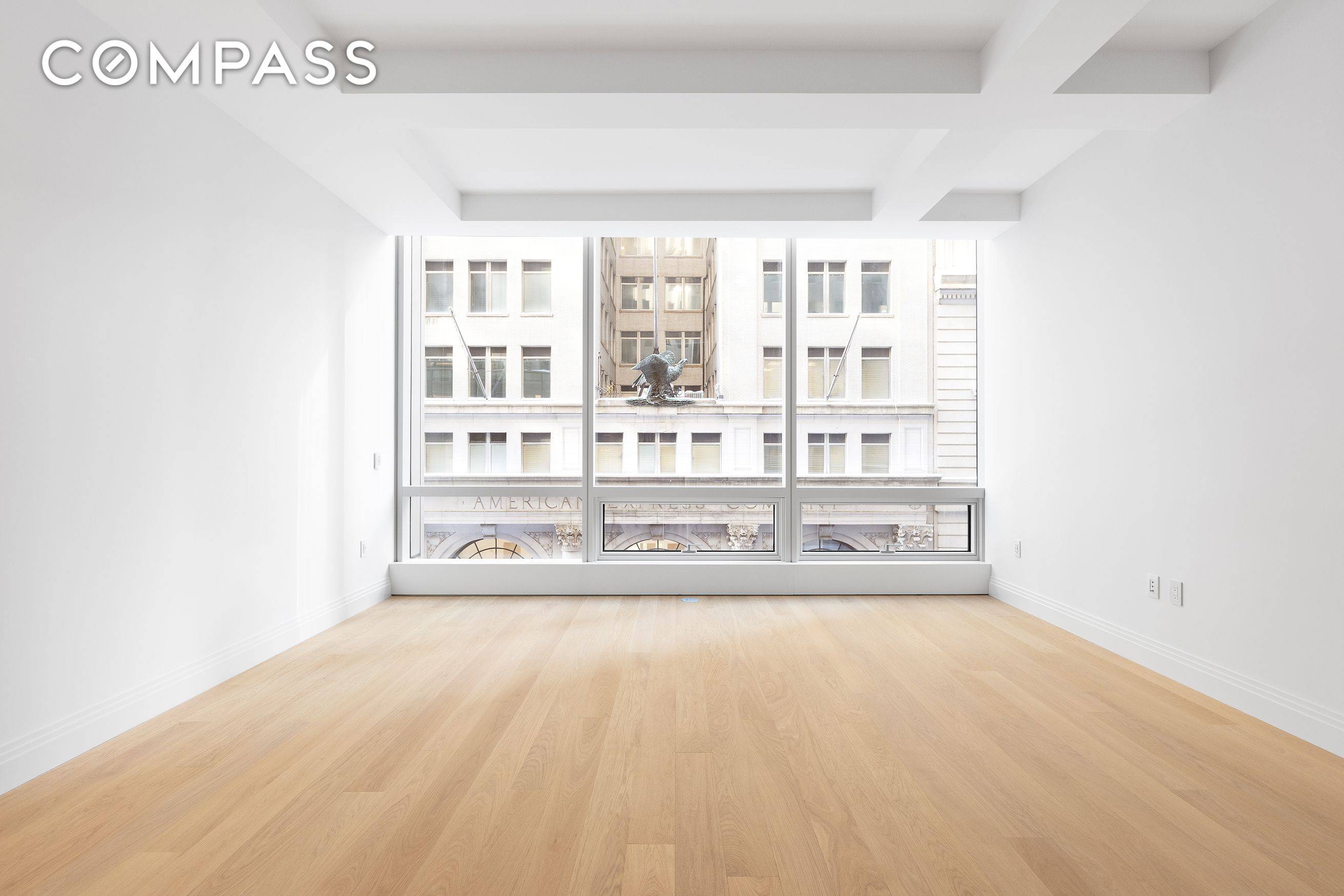 Residence 610 is a generously proportioned studio within the new glass extension of One Wall Street.