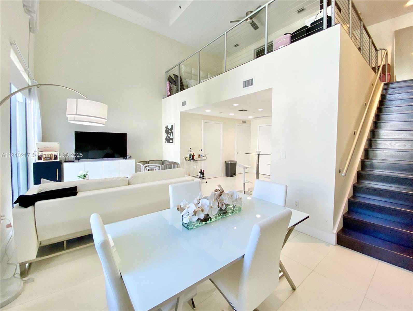 A rare opportunity to own one of Brickell's largest one bedroom lofts.