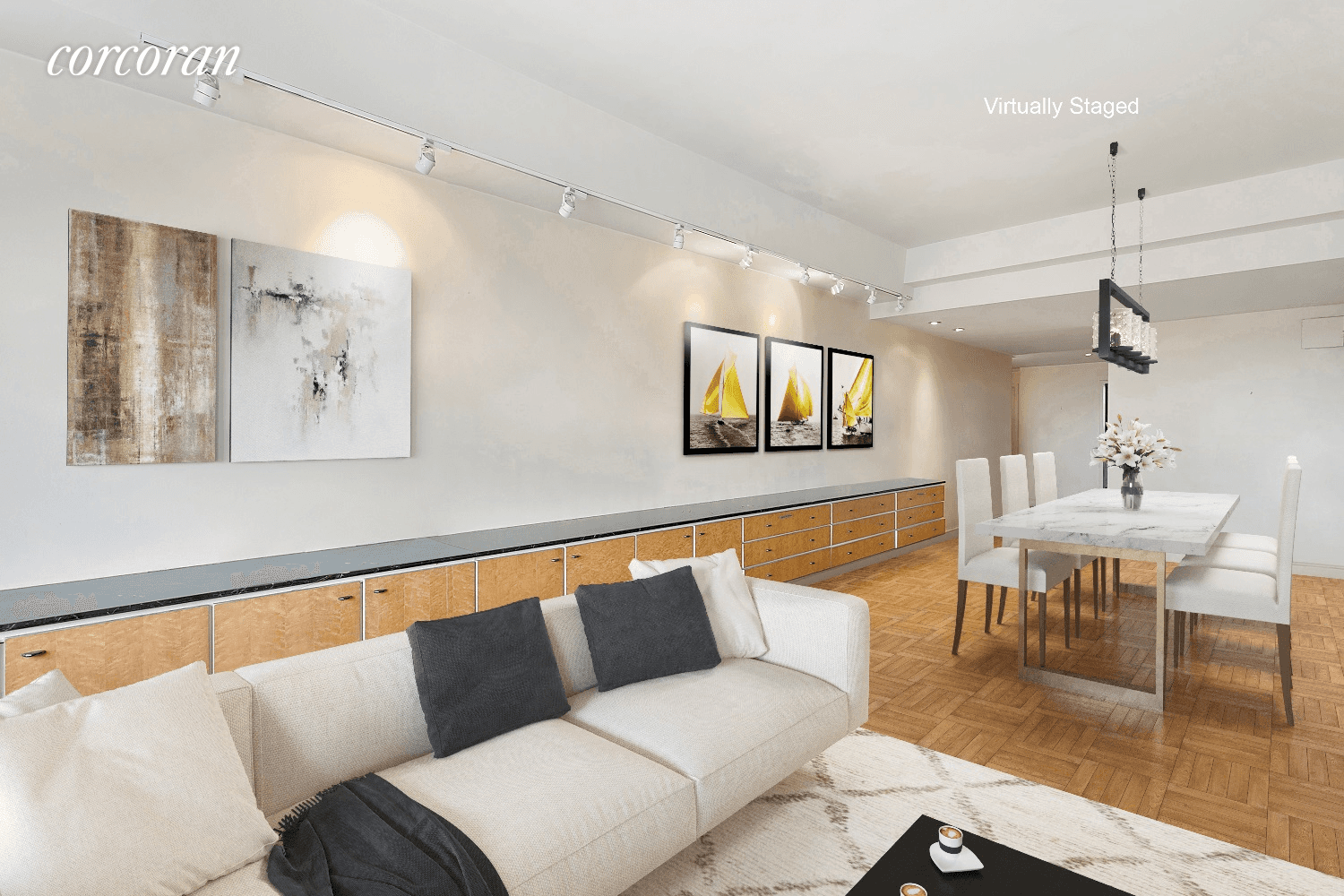 MAJOR PRICE REDUCTION ! Come home to sweeping river views in this unusual 3 bed, 2 bath apartment located at the rivers edge at 82nd Street and East End Avenue.