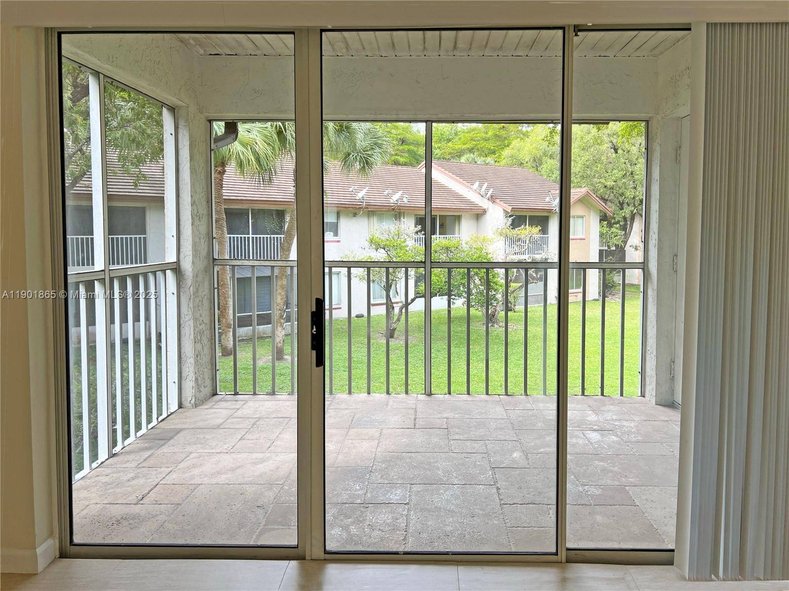 Spacious Corner unit with vaulted ceilings.