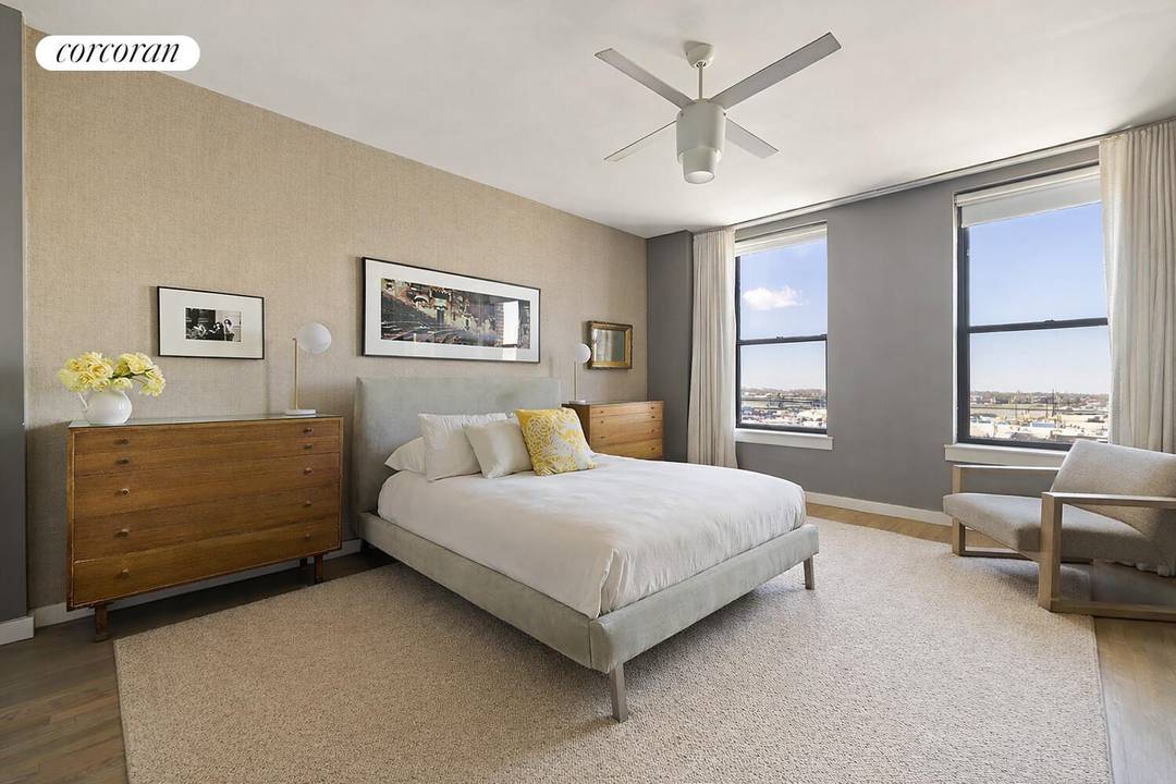 Stunning PENTHOUSE with Breathtaking Waterfront amp ; NYC Views and PRIVATE PARKING !