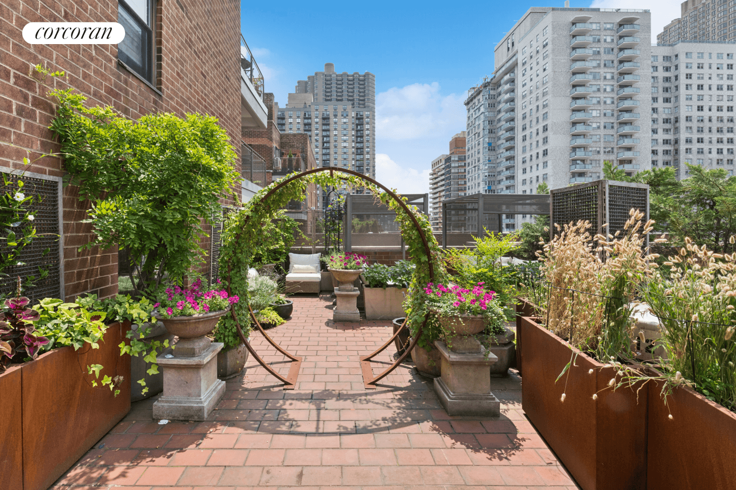 Move right into this spacious, light filled and newly renovated 2 bedroom, 2 bathroom home with a sun drenched, landscaped private terrace.