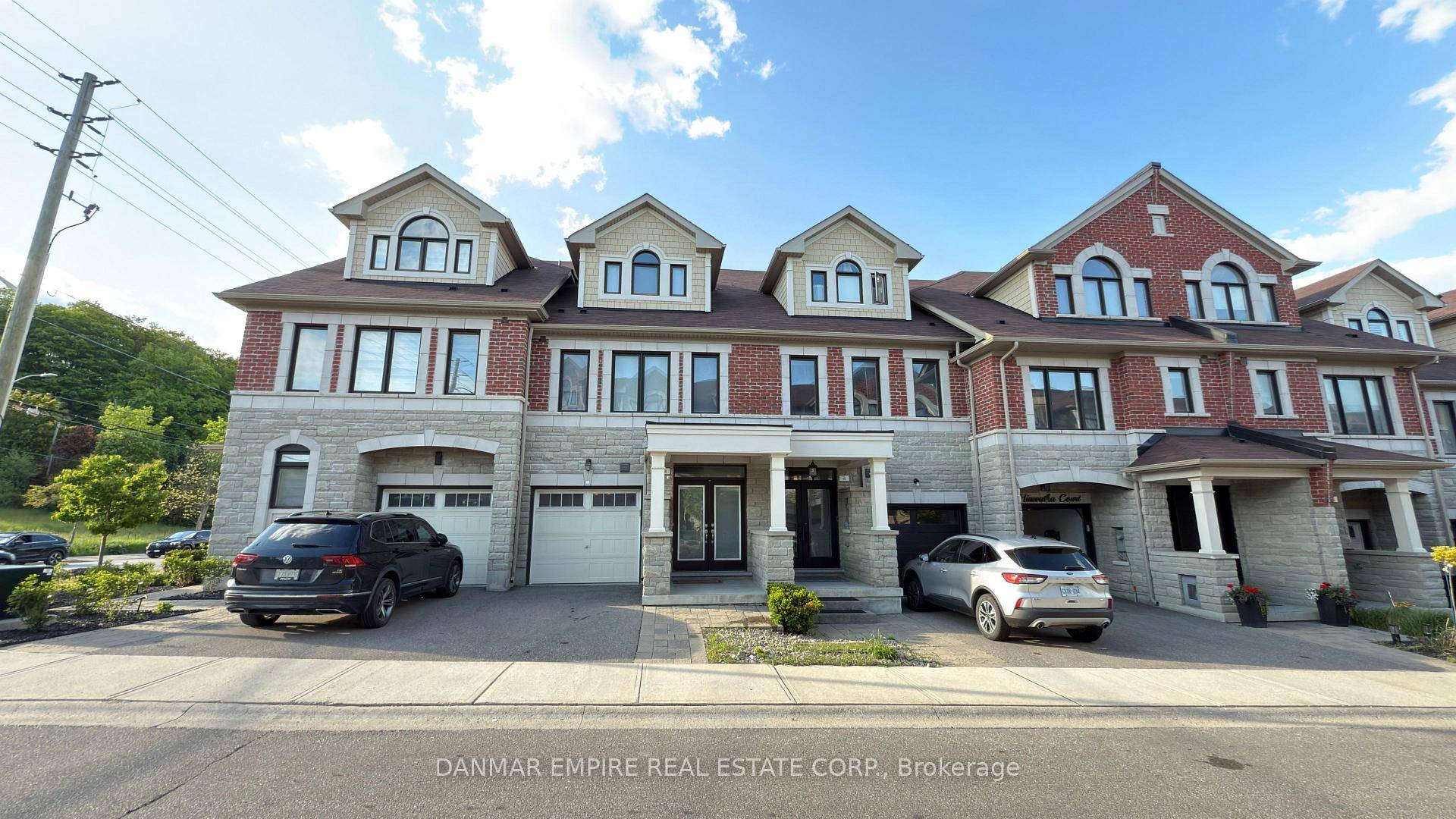 Spotless and like new, largest freehold townhome in this complex !