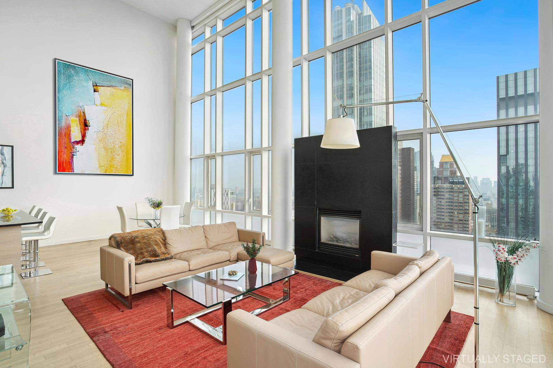 TROPHY 3bed 3, 5bath Duplex Penthouse with private terrace in the heart of Manhattan !